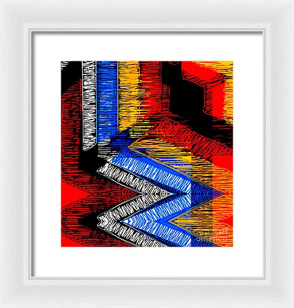 Winding Road - Framed Print