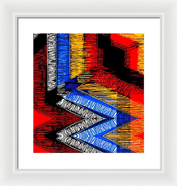 Winding Road - Framed Print