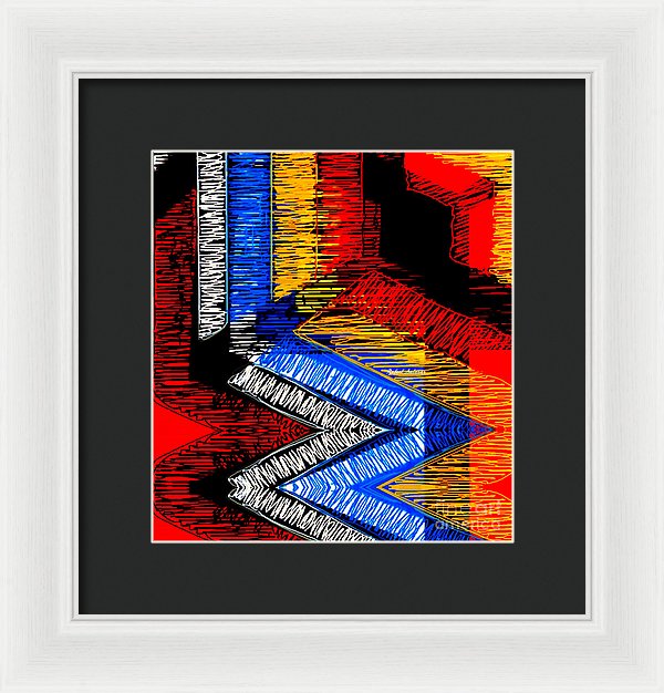 Winding Road - Framed Print