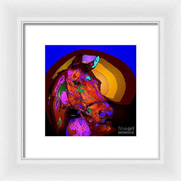 Framed Print - Winning Circle