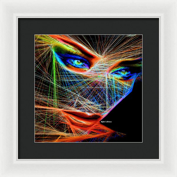 Wiretapped Period - Framed Print