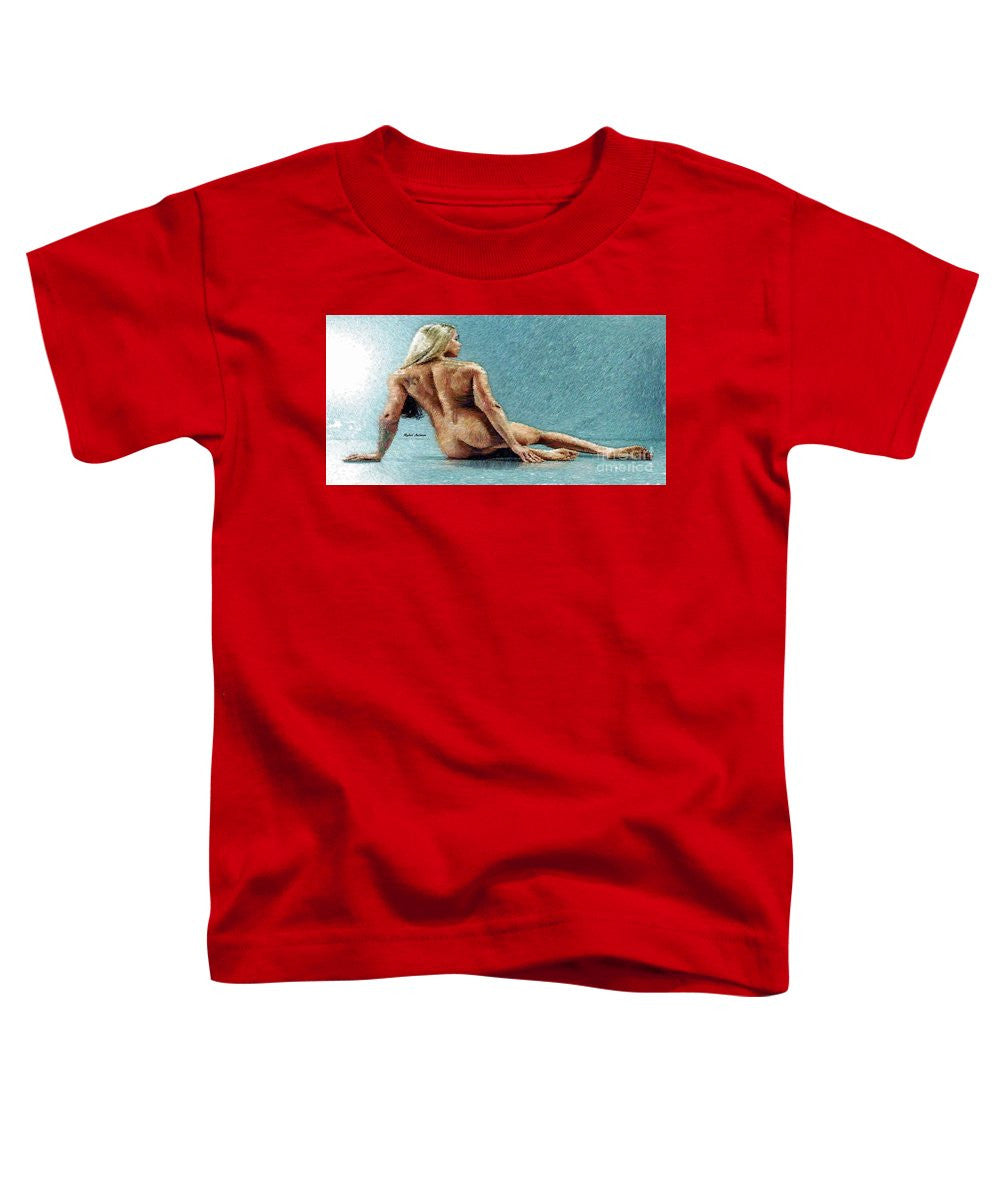 Toddler T-Shirt - Woman In A Flattering Pose