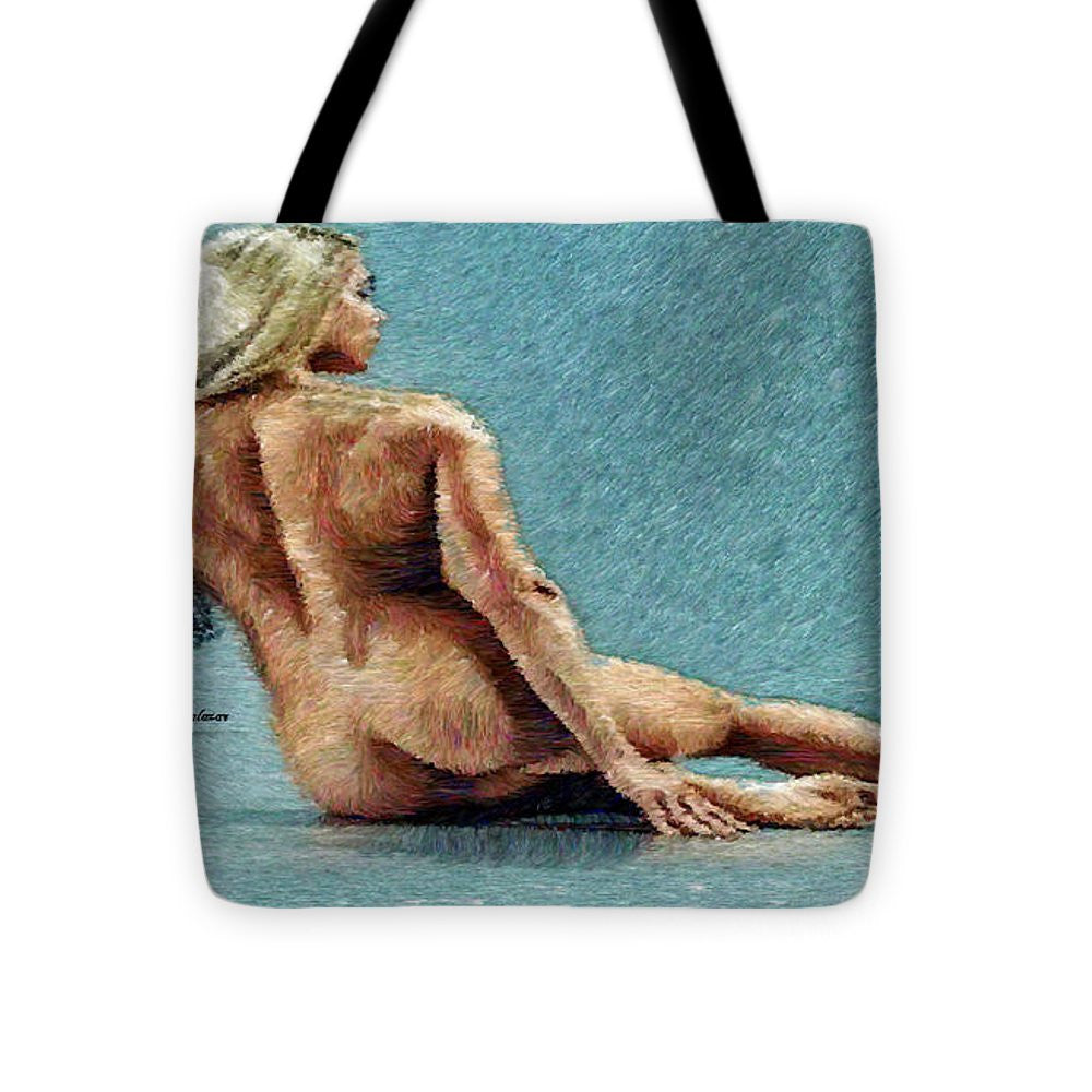 Tote Bag - Woman In A Flattering Pose