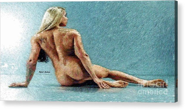 Acrylic Print - Woman In A Flattering Pose
