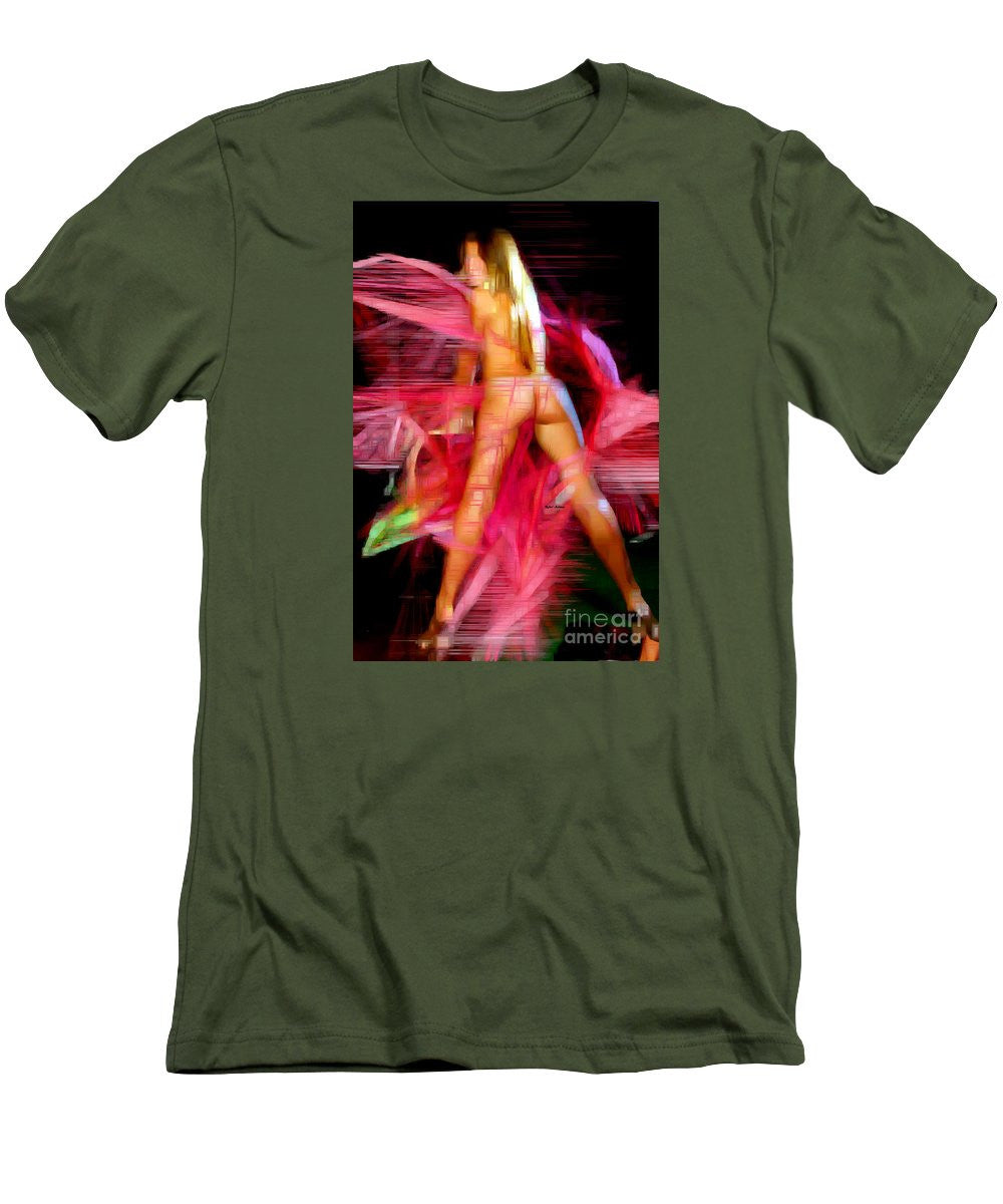 Men's T-Shirt (Slim Fit) - Woman In Pink