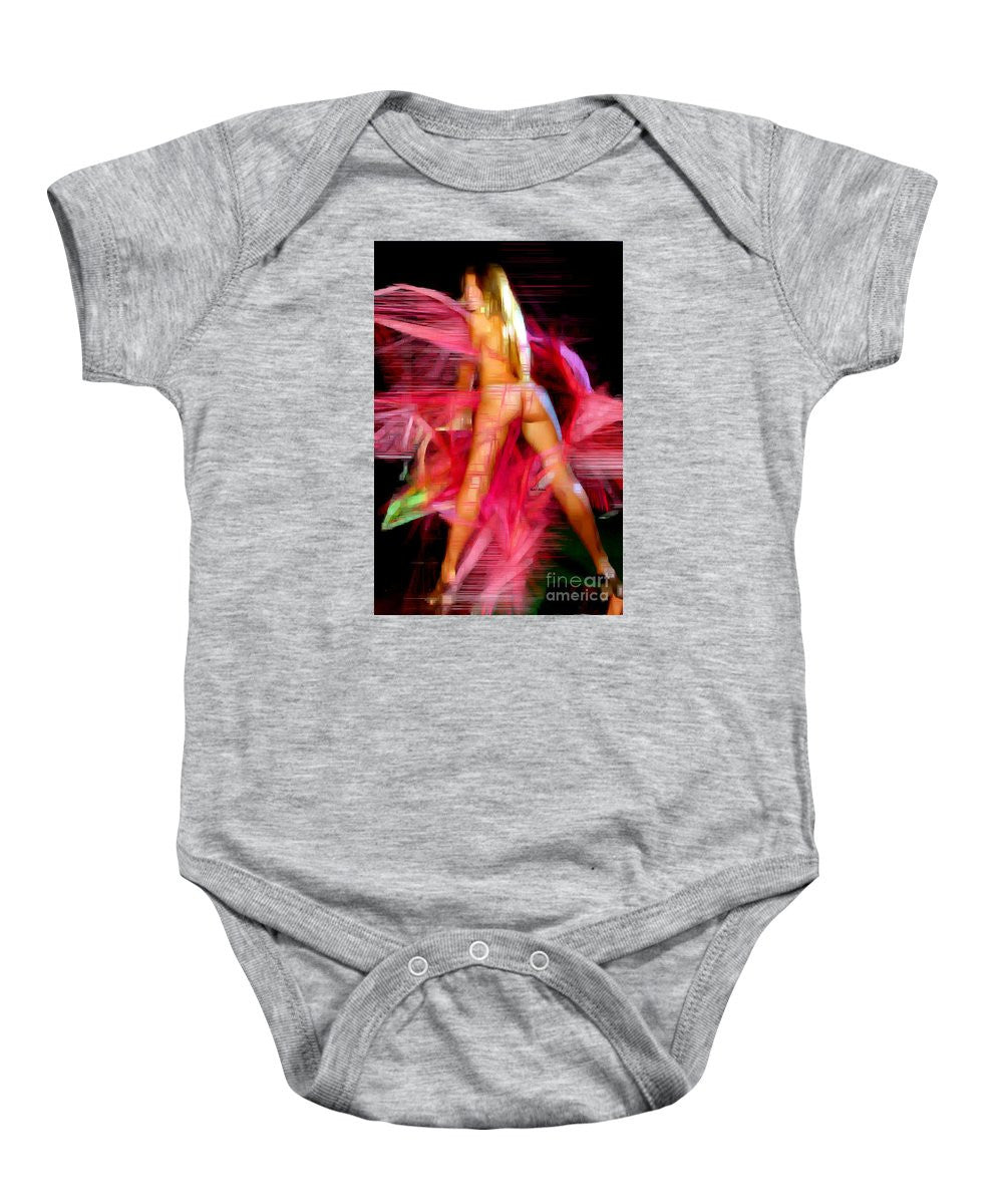 Baby Onesie - Woman In Pink