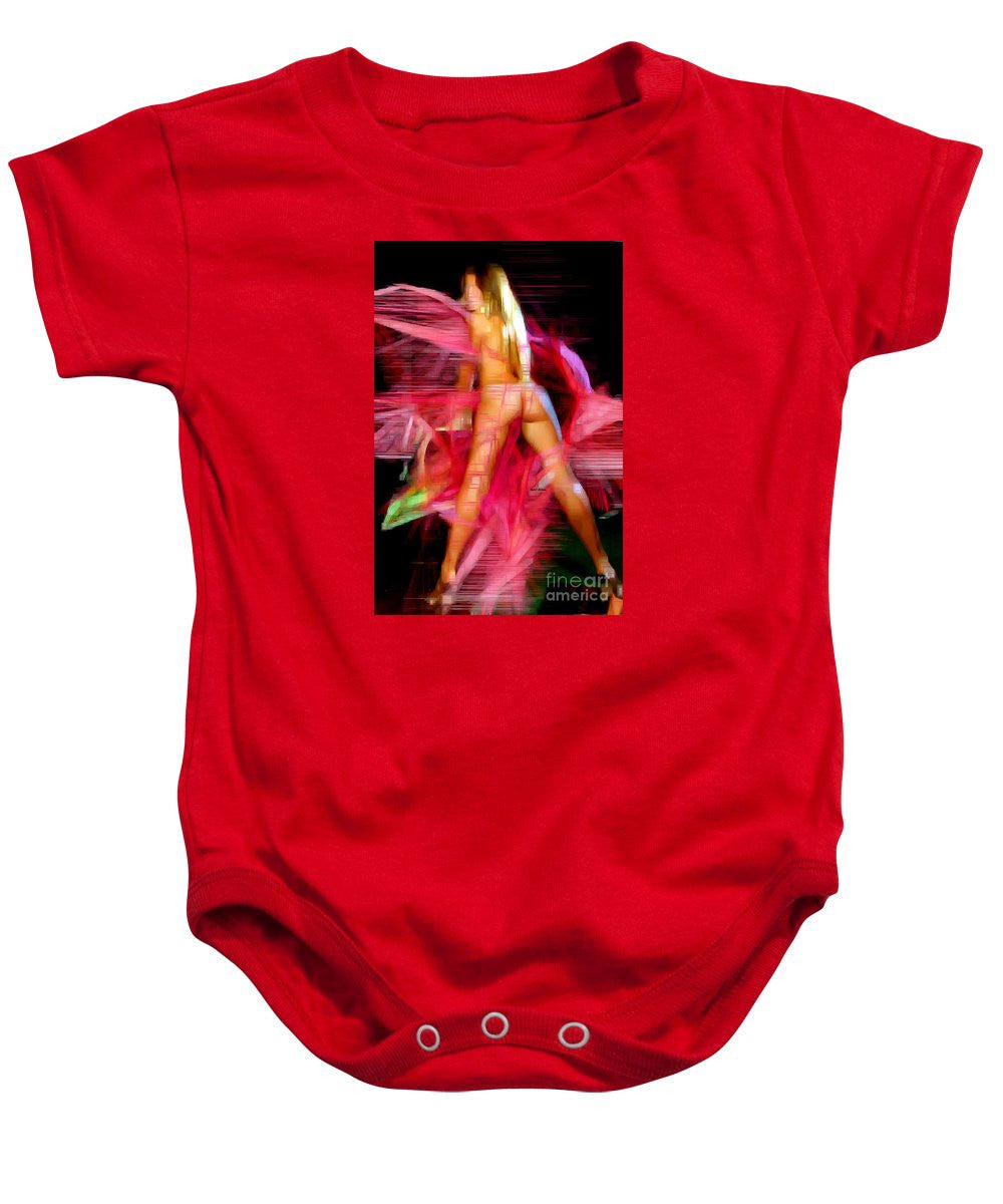 Baby Onesie - Woman In Pink