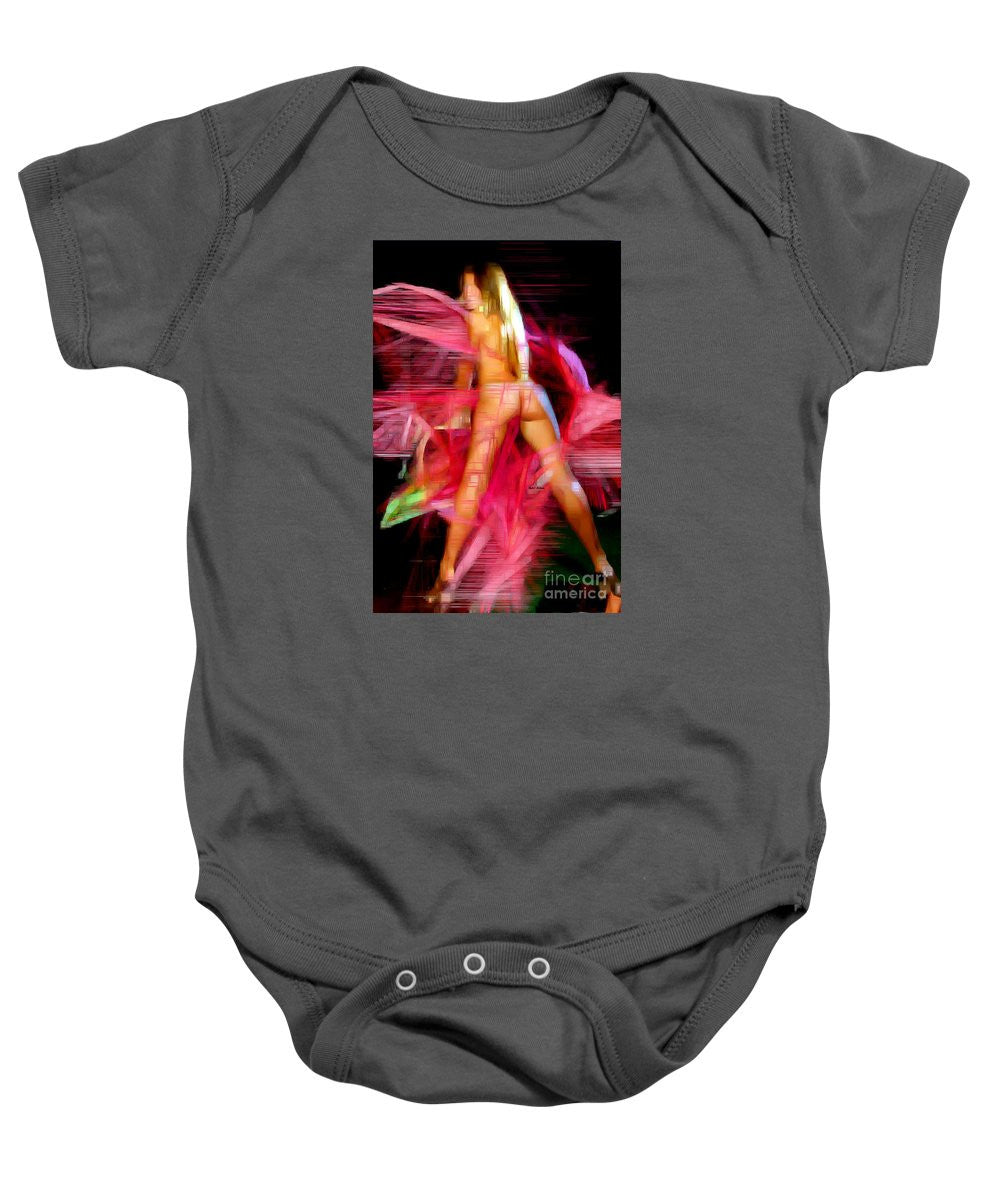 Baby Onesie - Woman In Pink