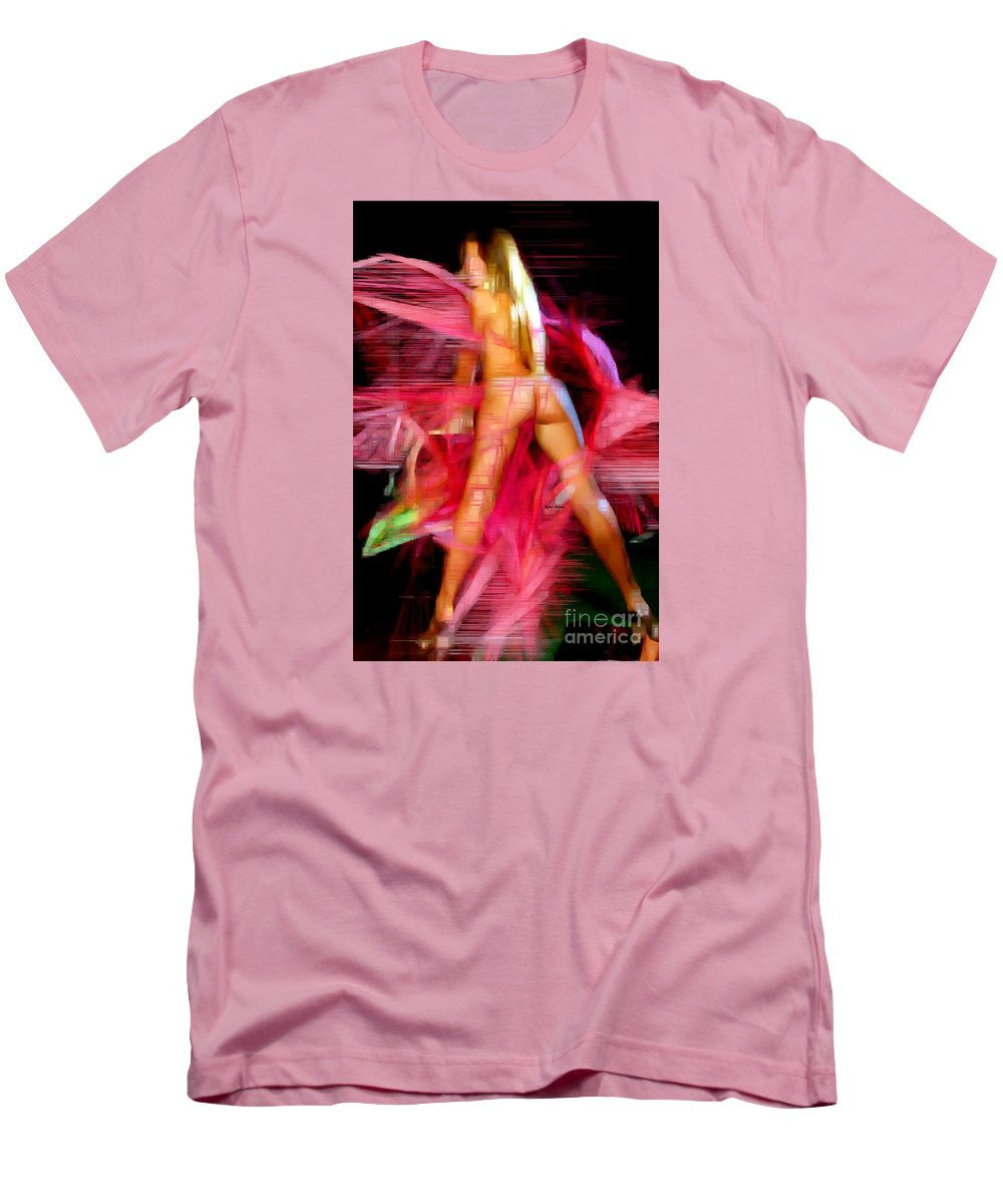 Men's T-Shirt (Slim Fit) - Woman In Pink