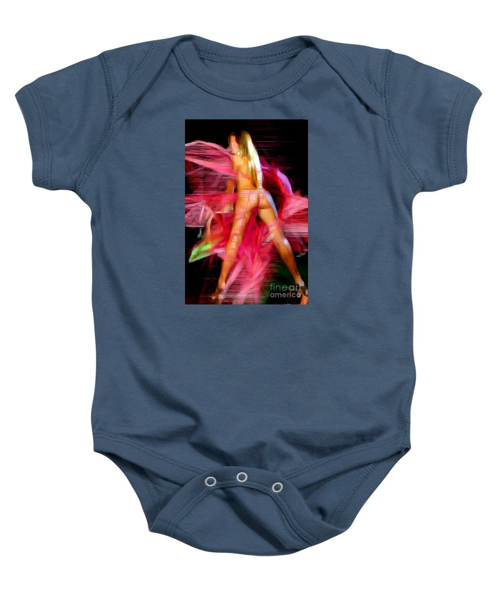 Baby Onesie - Woman In Pink