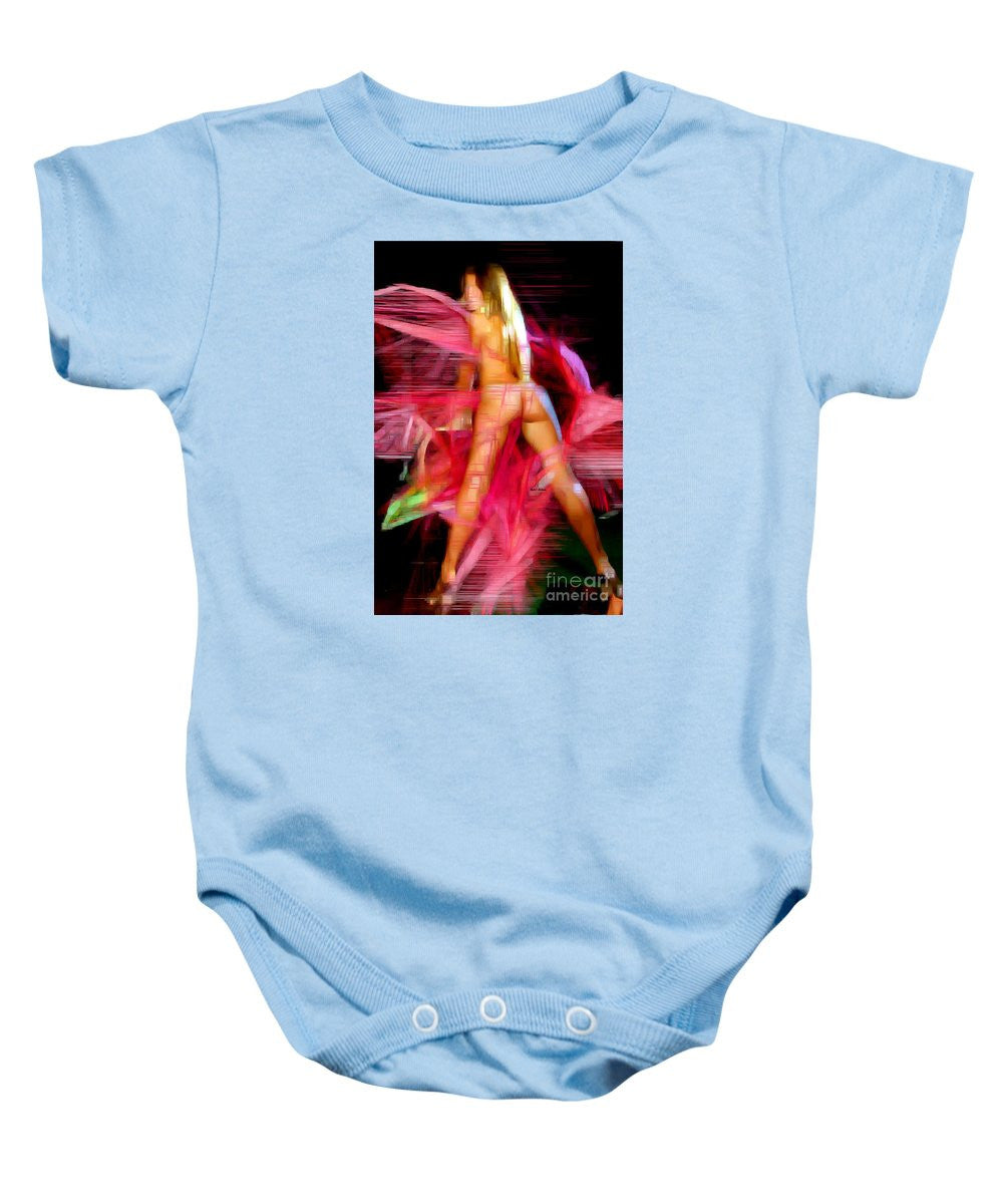 Baby Onesie - Woman In Pink