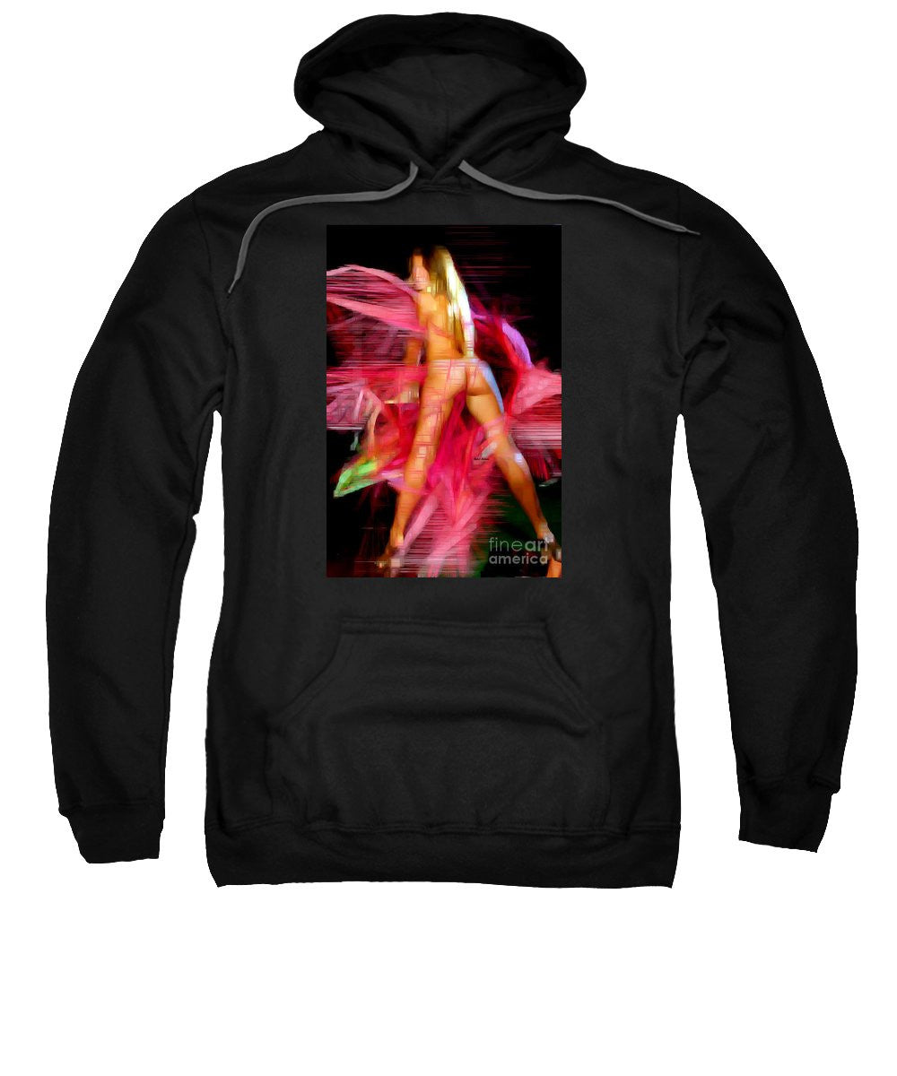 Sweatshirt - Woman In Pink