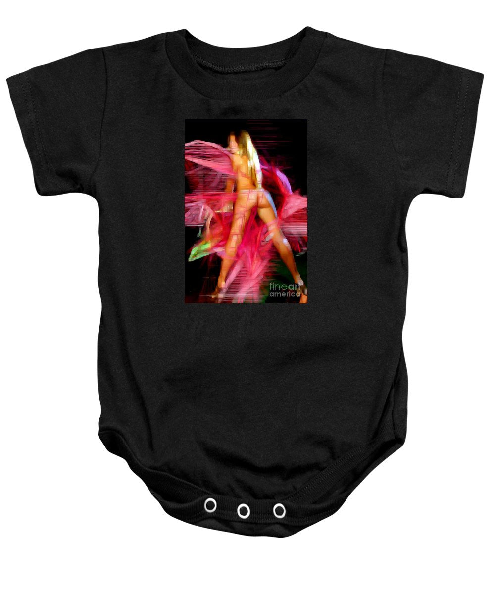 Baby Onesie - Woman In Pink