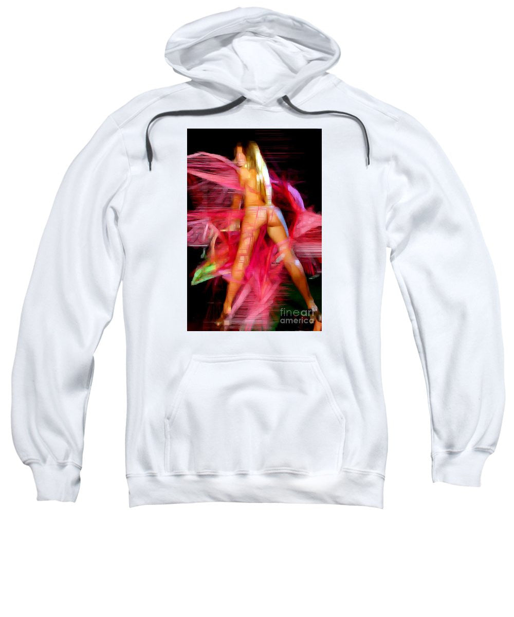 Sweatshirt - Woman In Pink