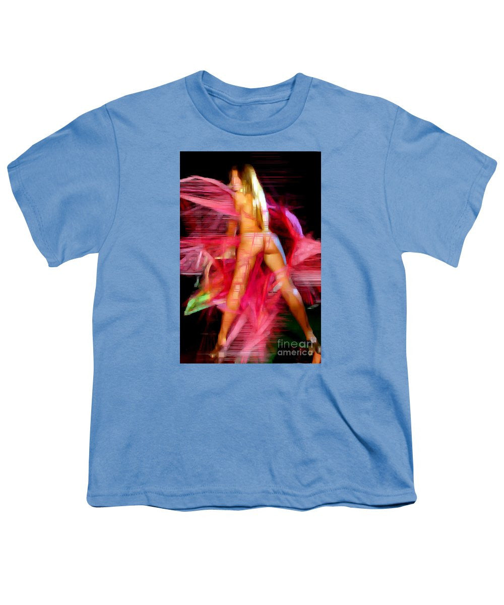 Youth T-Shirt - Woman In Pink