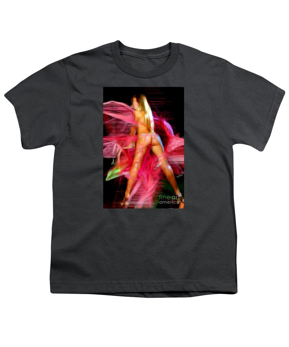 Youth T-Shirt - Woman In Pink