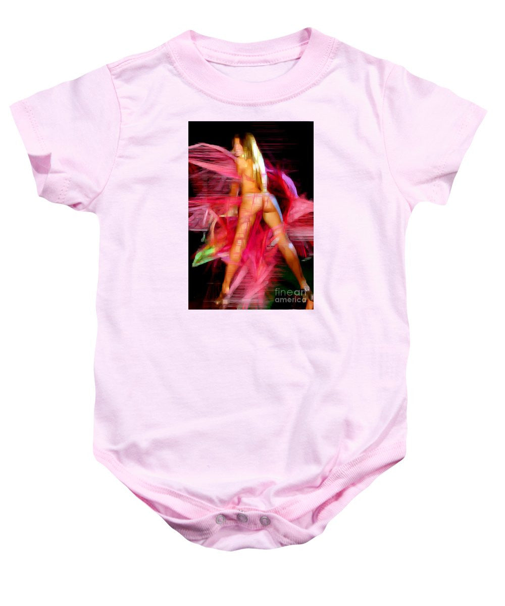 Baby Onesie - Woman In Pink