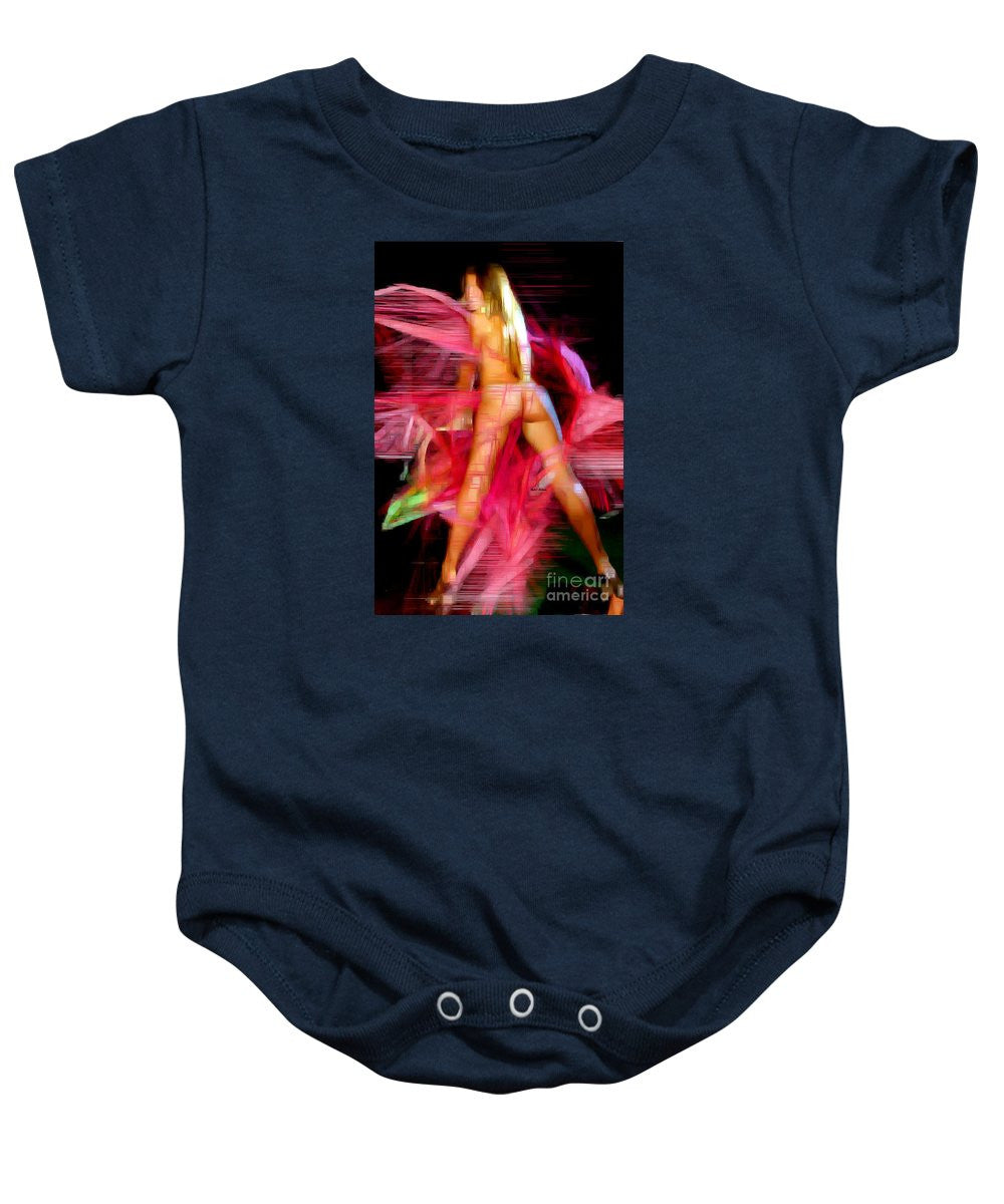 Baby Onesie - Woman In Pink