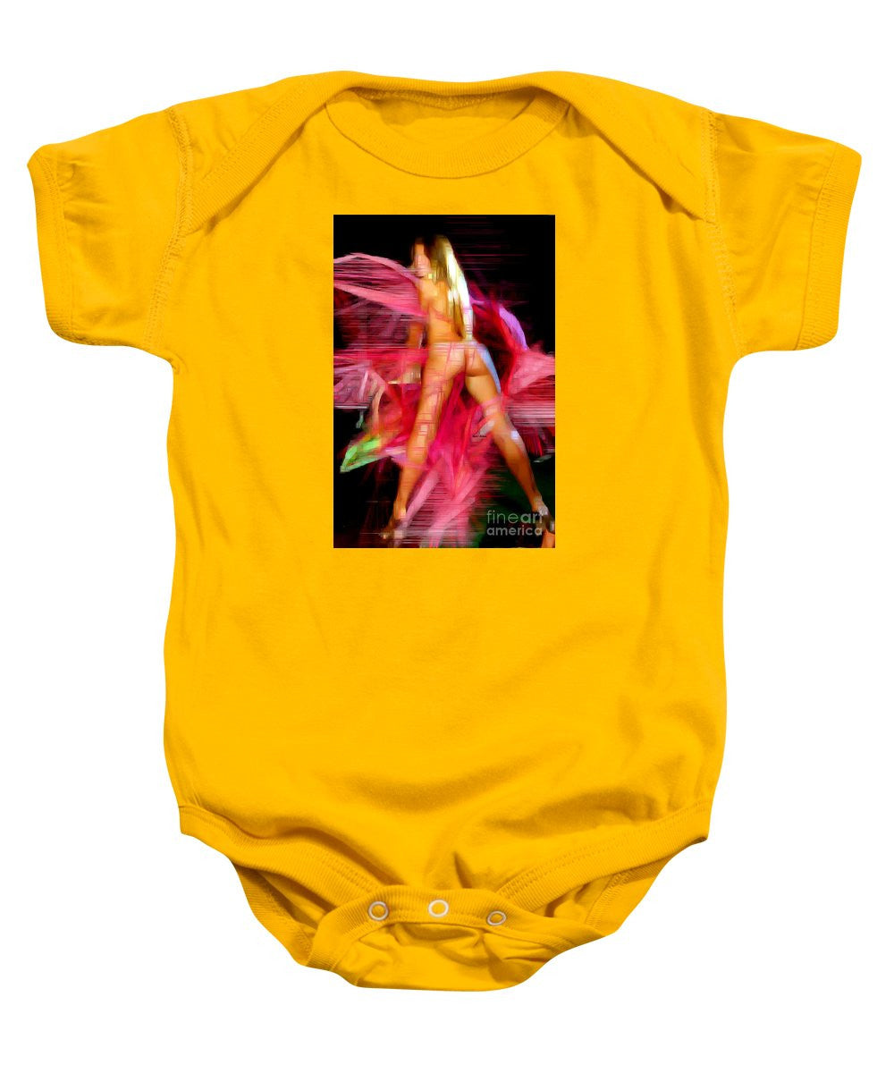 Baby Onesie - Woman In Pink