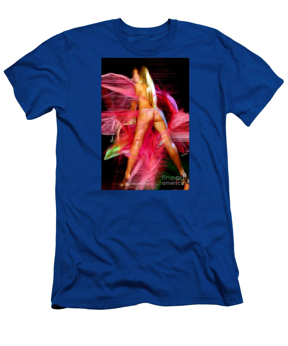 Men's T-Shirt (Slim Fit) - Woman In Pink