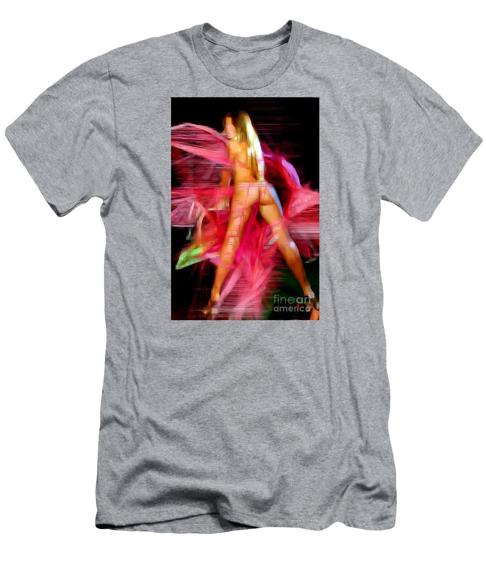 Men's T-Shirt (Slim Fit) - Woman In Pink