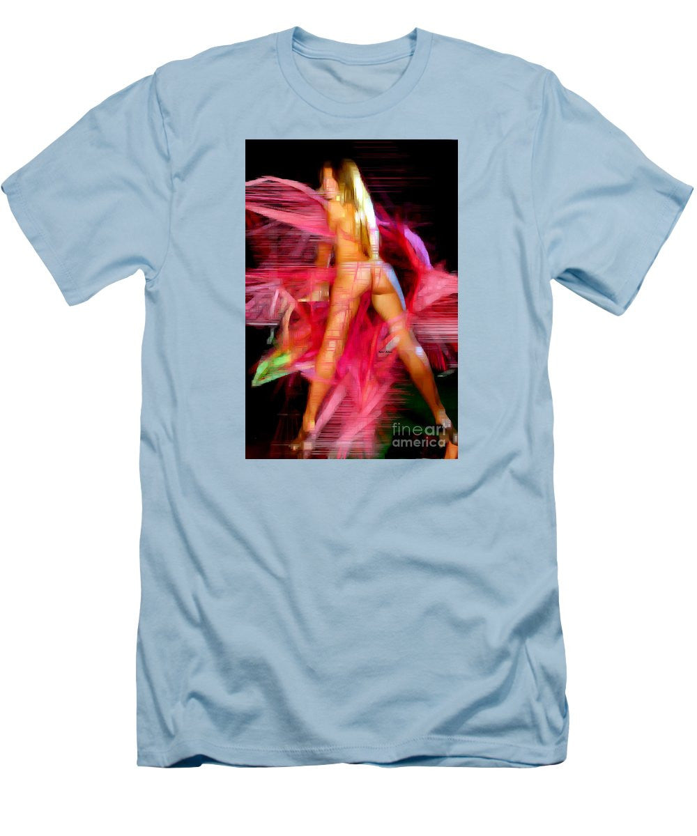 Men's T-Shirt (Slim Fit) - Woman In Pink