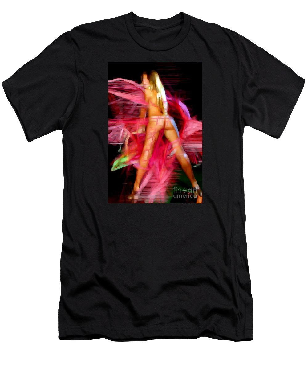 Men's T-Shirt (Slim Fit) - Woman In Pink