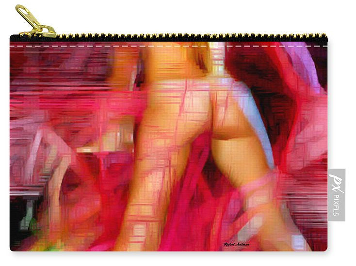 Pochette fourre-tout - Femme en rose