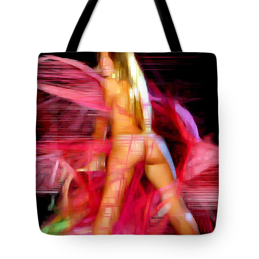 Tote Bag - Woman In Pink