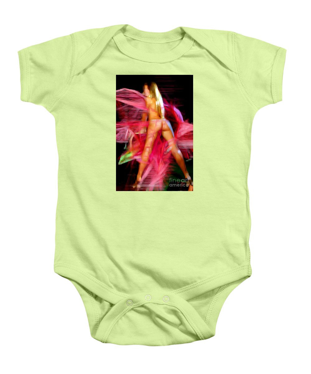 Baby Onesie - Woman In Pink