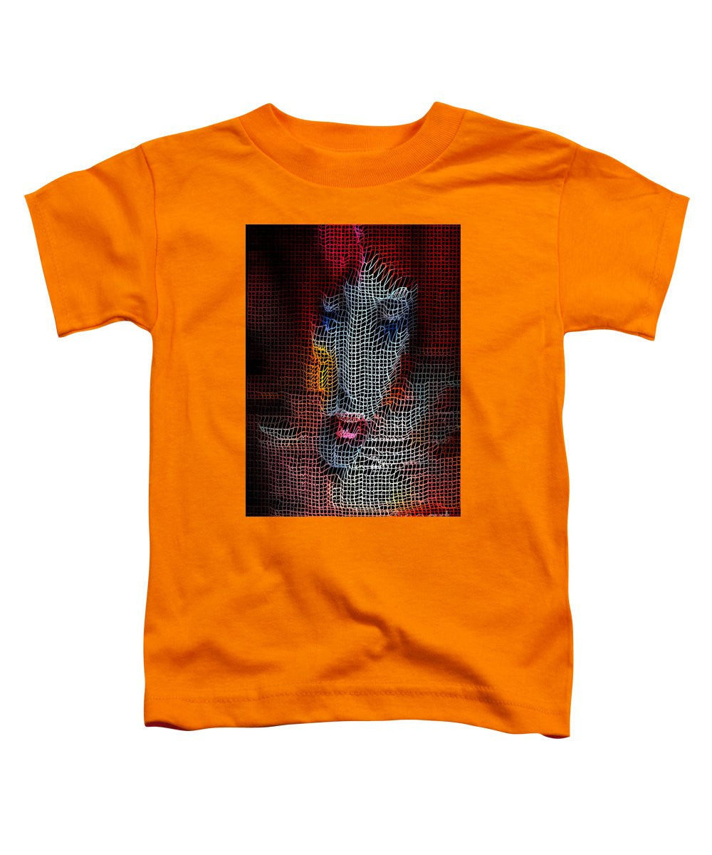 Toddler T-Shirt - Woman In Red