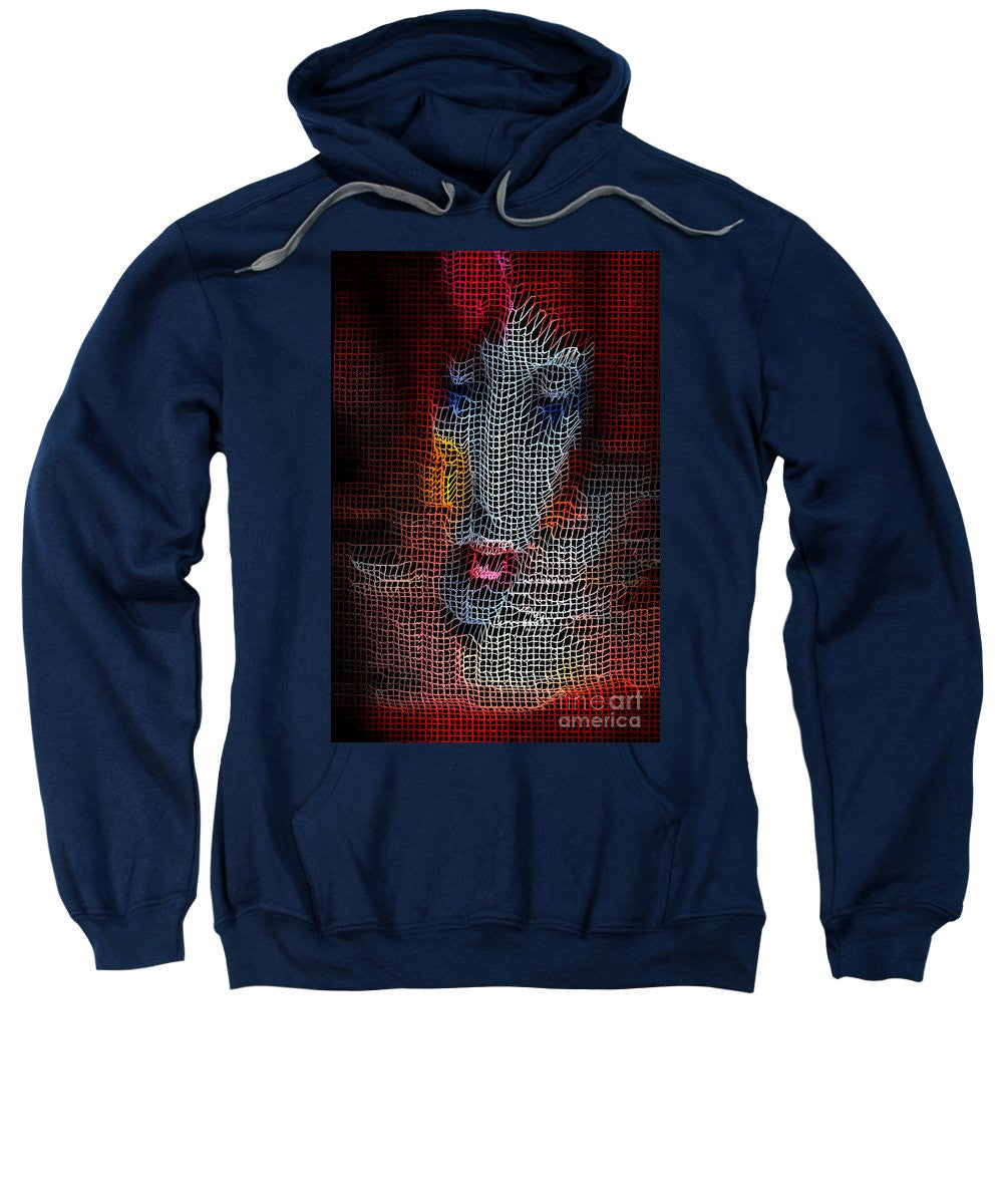 Sweat-shirt - Femme en rouge