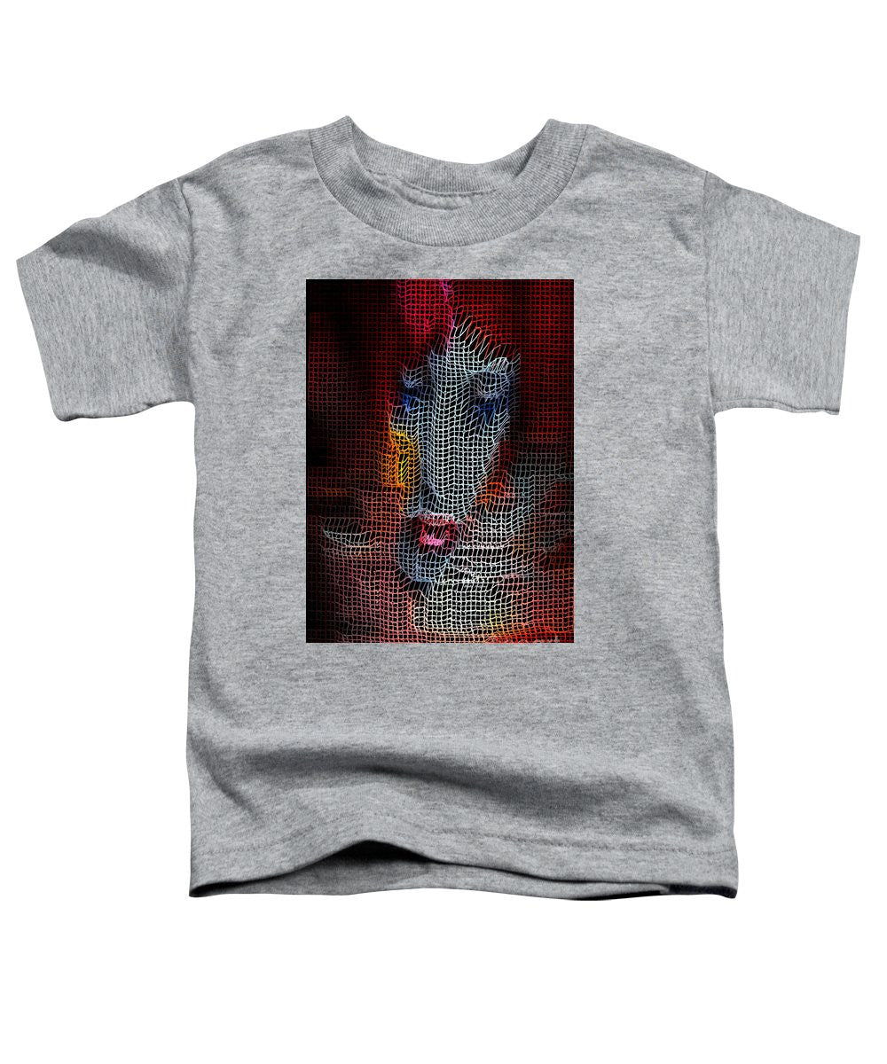 Toddler T-Shirt - Woman In Red