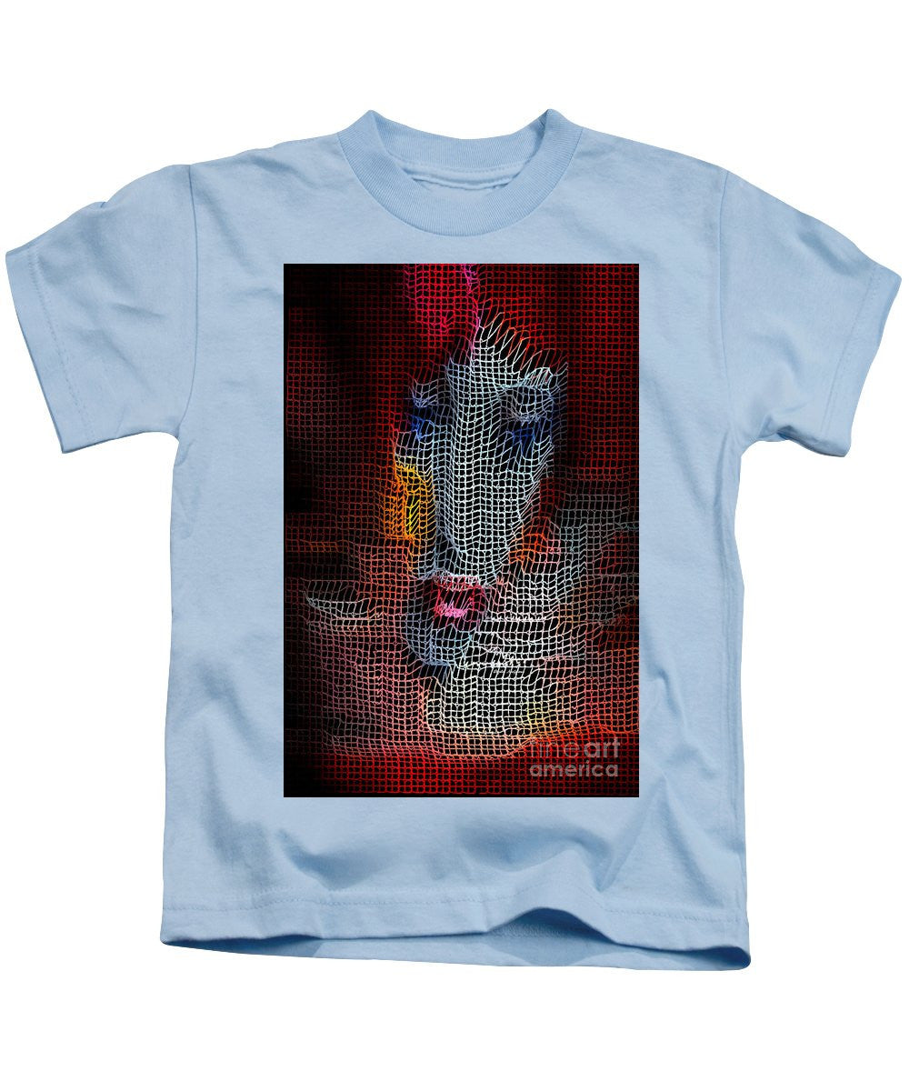 Kids T-Shirt - Woman In Red