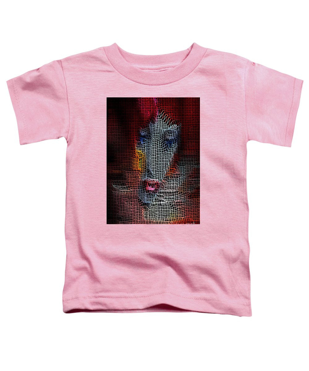 Toddler T-Shirt - Woman In Red