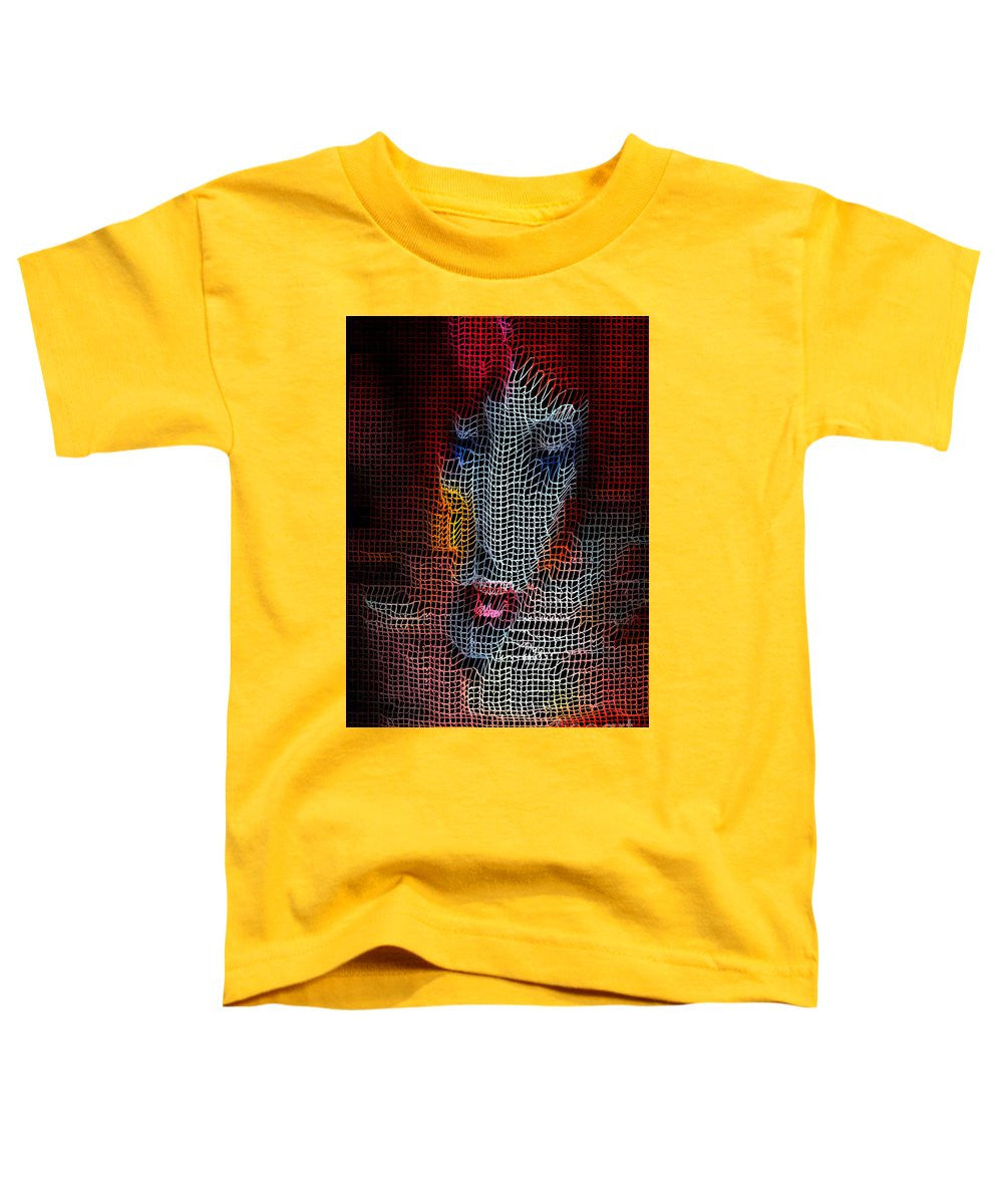 Toddler T-Shirt - Woman In Red