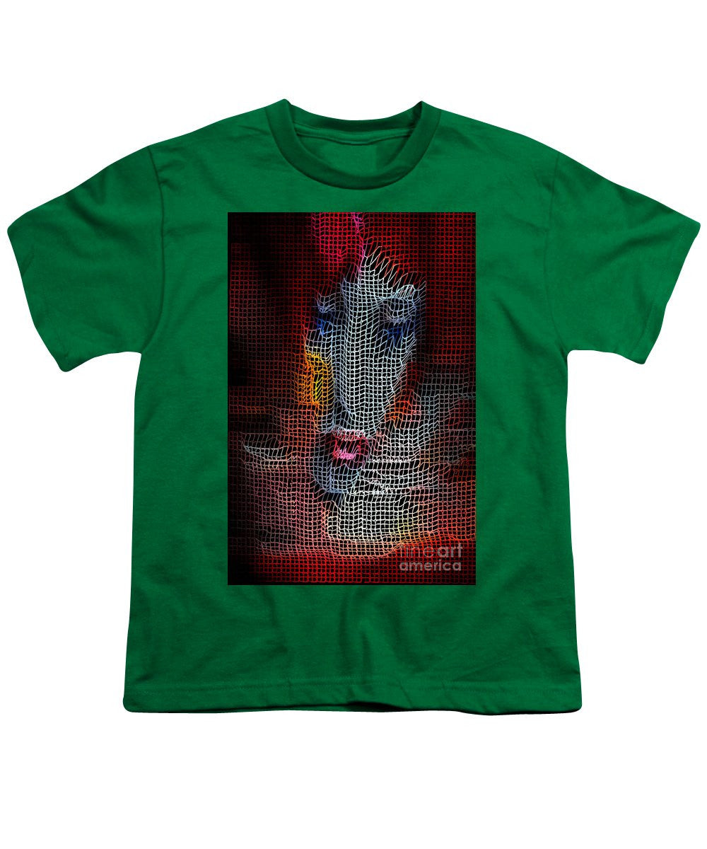 Youth T-Shirt - Woman In Red