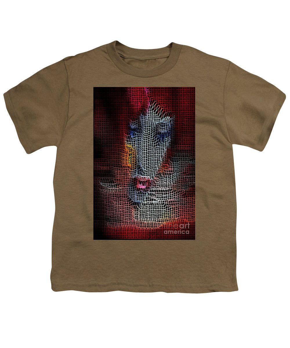 Youth T-Shirt - Woman In Red