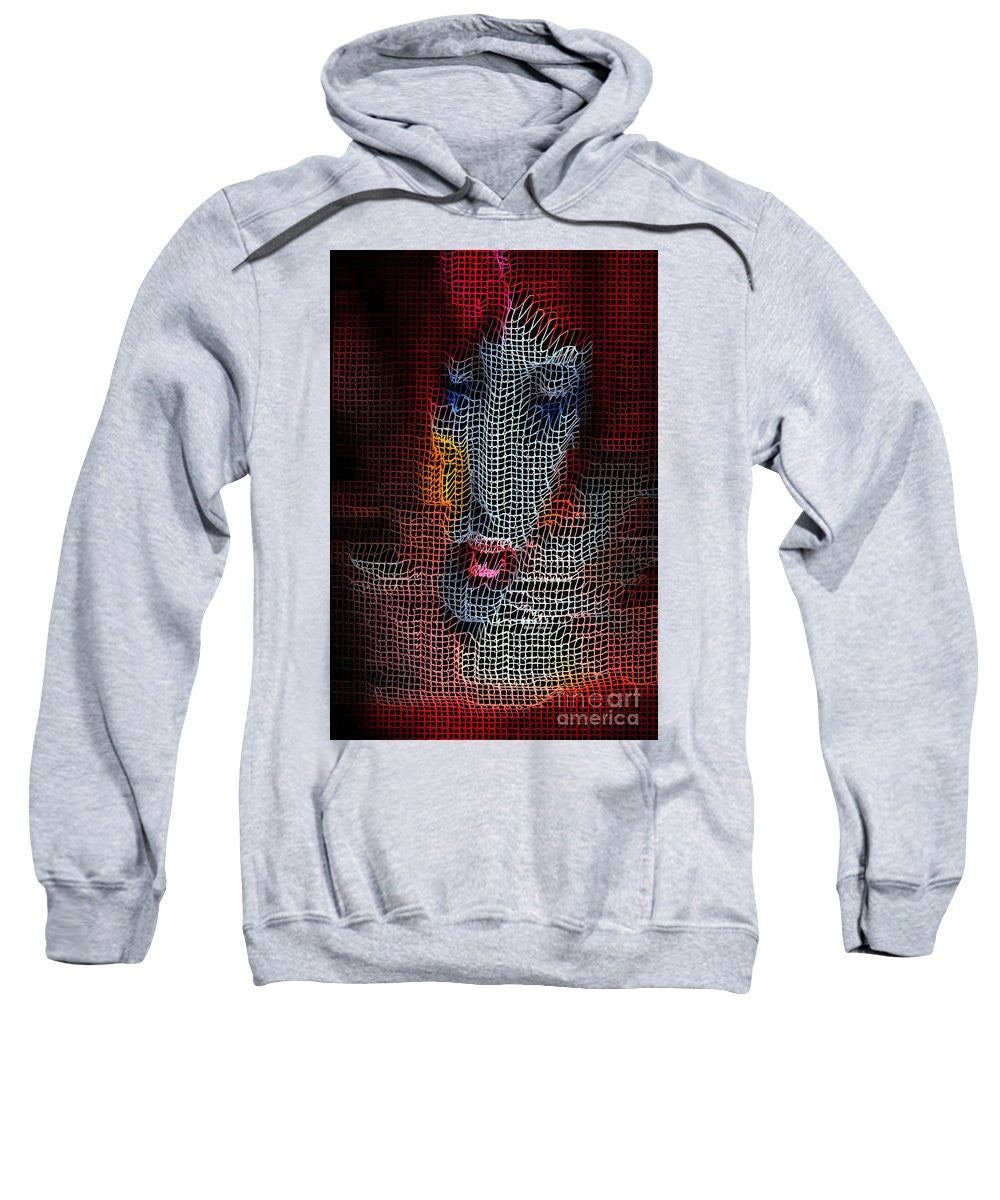 Sweat-shirt - Femme en rouge