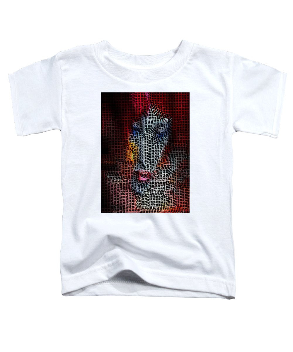 Toddler T-Shirt - Woman In Red