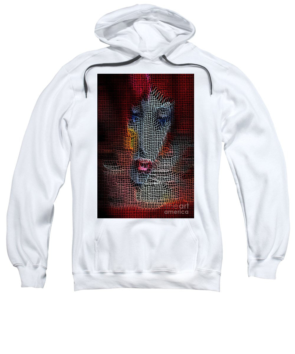 Sweat-shirt - Femme en rouge