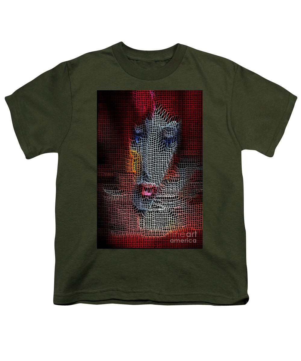 Youth T-Shirt - Woman In Red