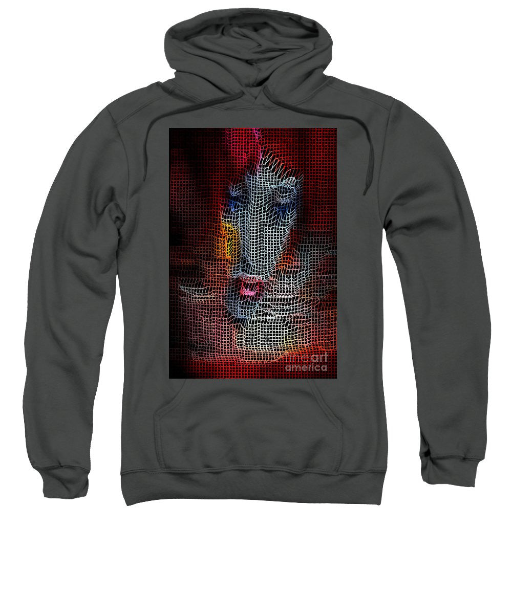 Sweat-shirt - Femme en rouge