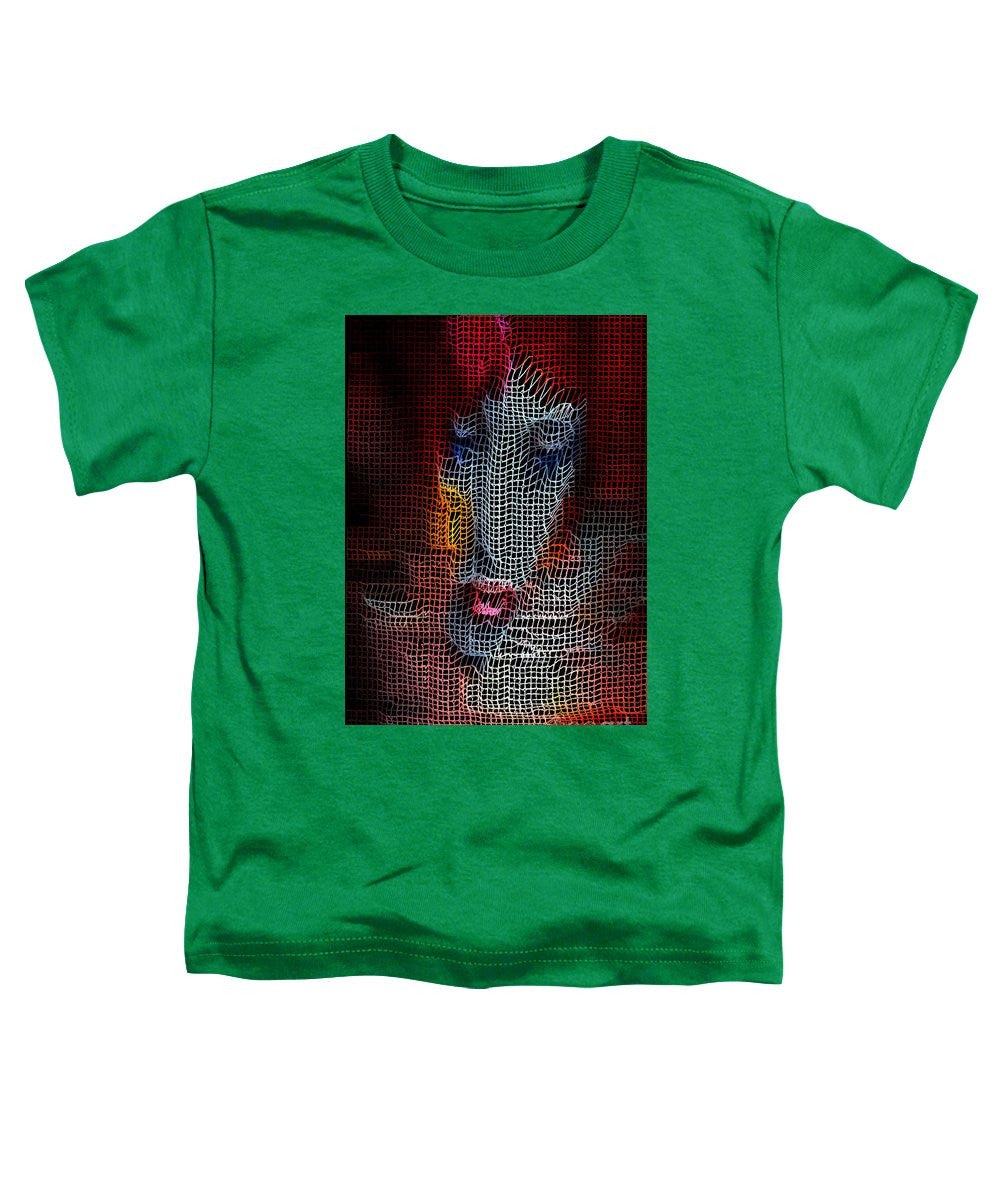 Toddler T-Shirt - Woman In Red