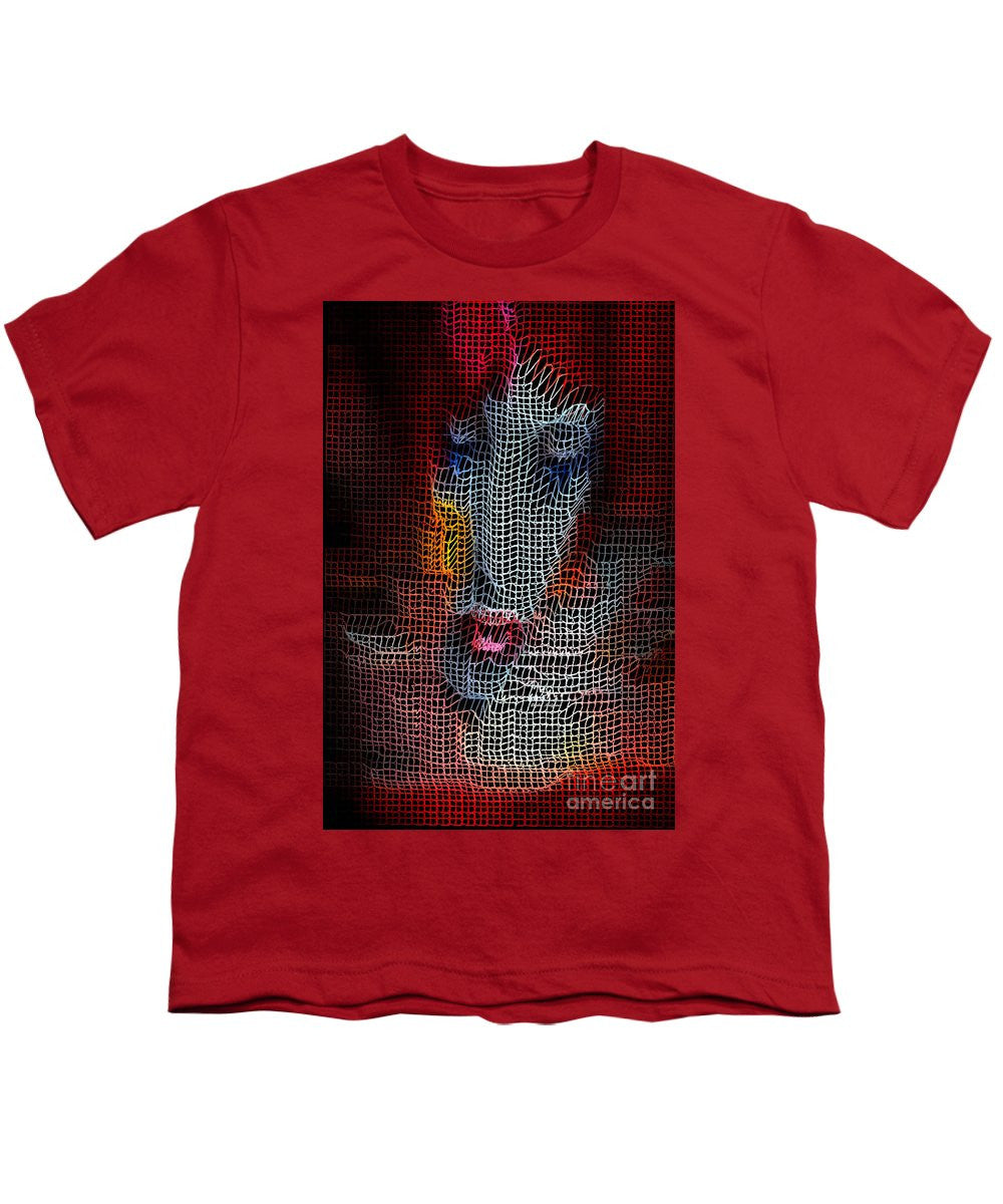 Youth T-Shirt - Woman In Red