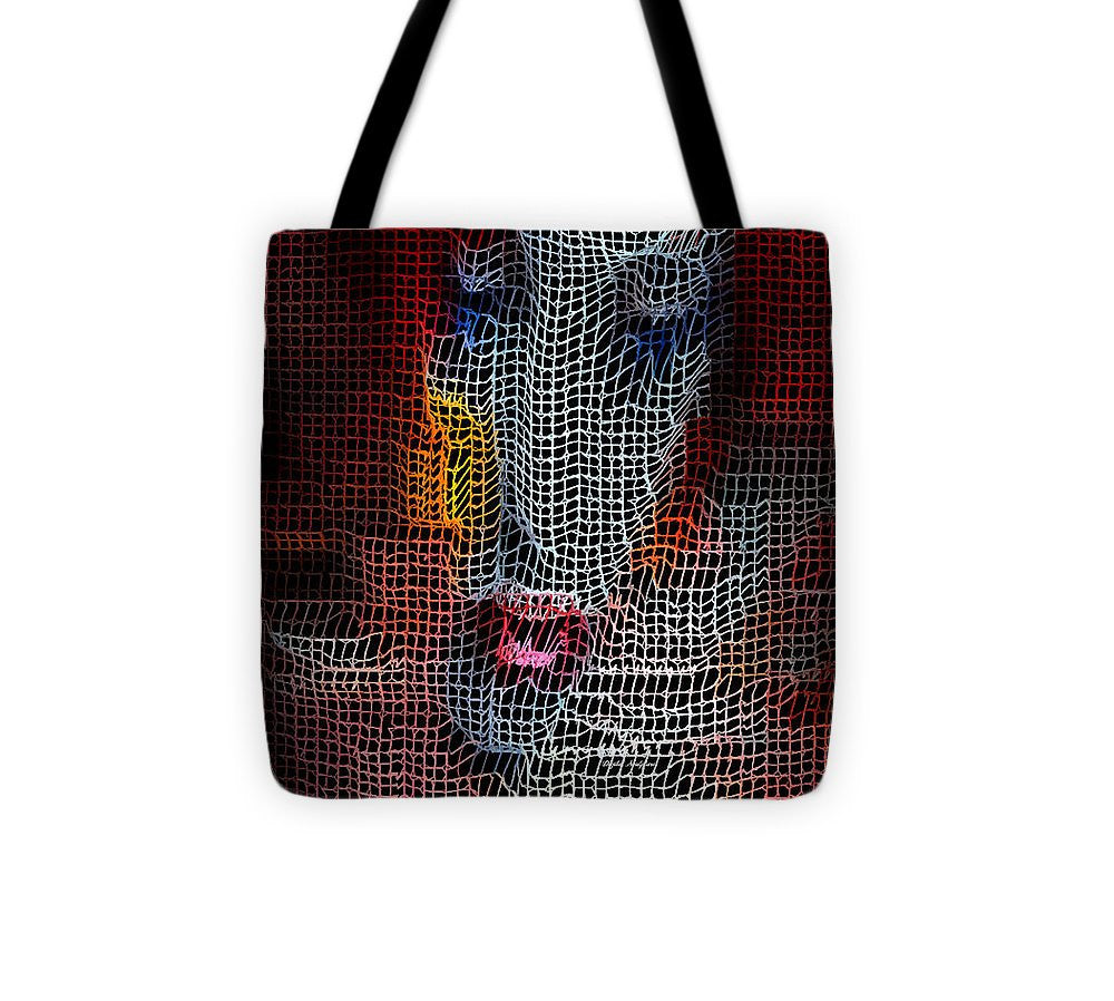 Sac fourre-tout - Femme en rouge