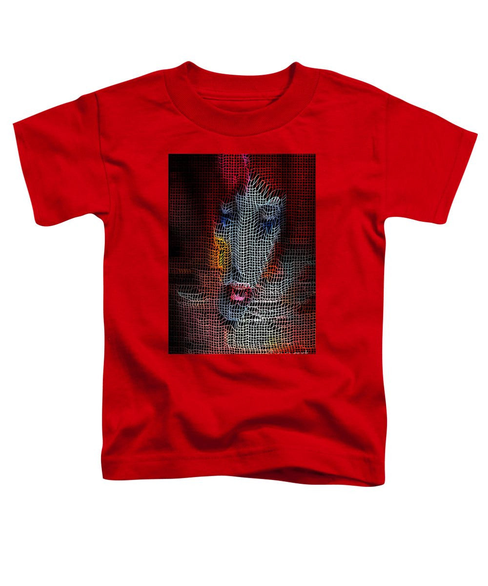 Toddler T-Shirt - Woman In Red