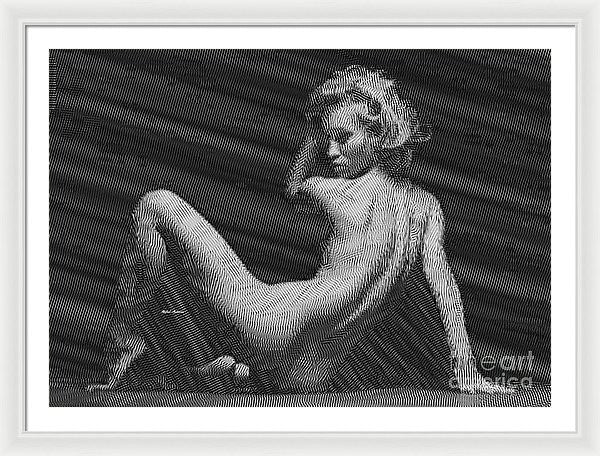 Framed Print - Woman