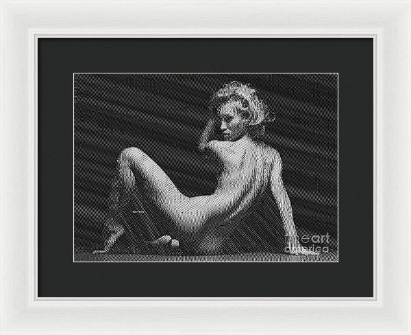 Framed Print - Woman