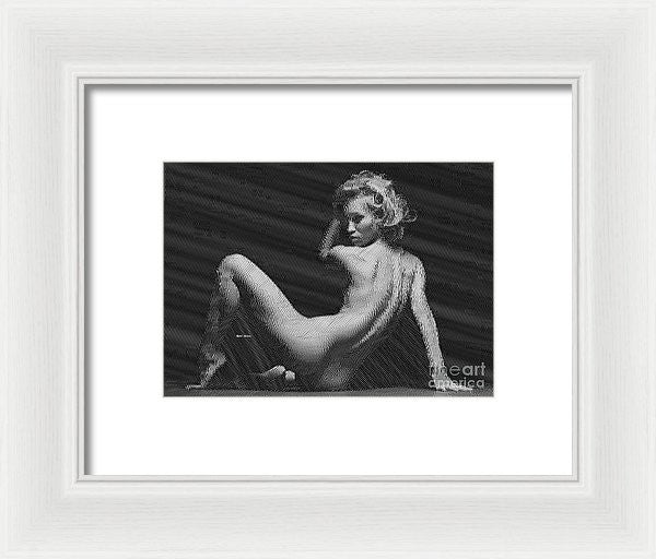 Framed Print - Woman